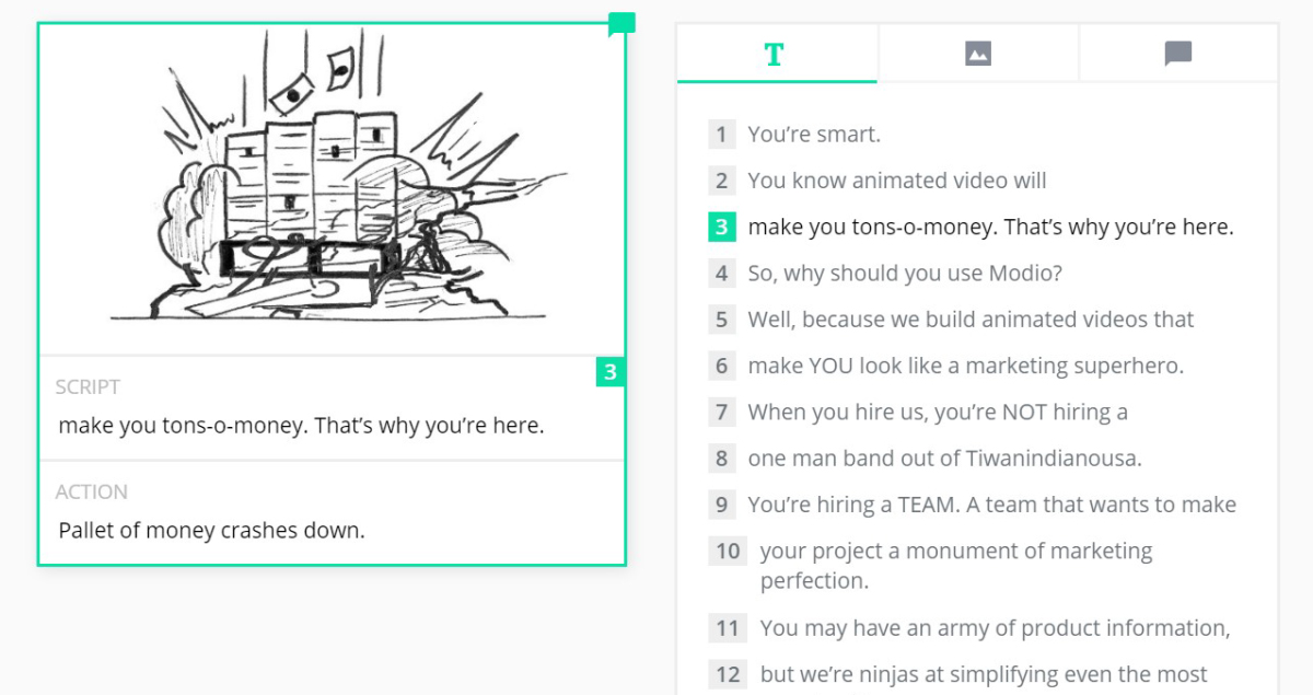 storyboard for creative writing