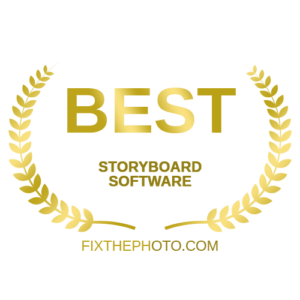 Rated the best storyboard software by Fixthephoto.com